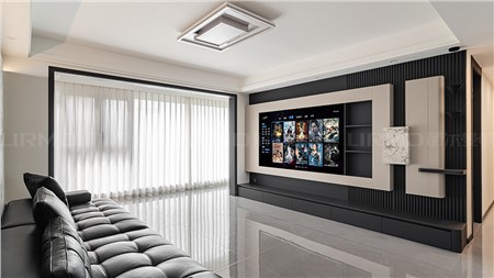 10.8w打造現(xiàn)代黑白灰風(fēng)格的家130m² | 麗爾曼頓全房全屋整裝